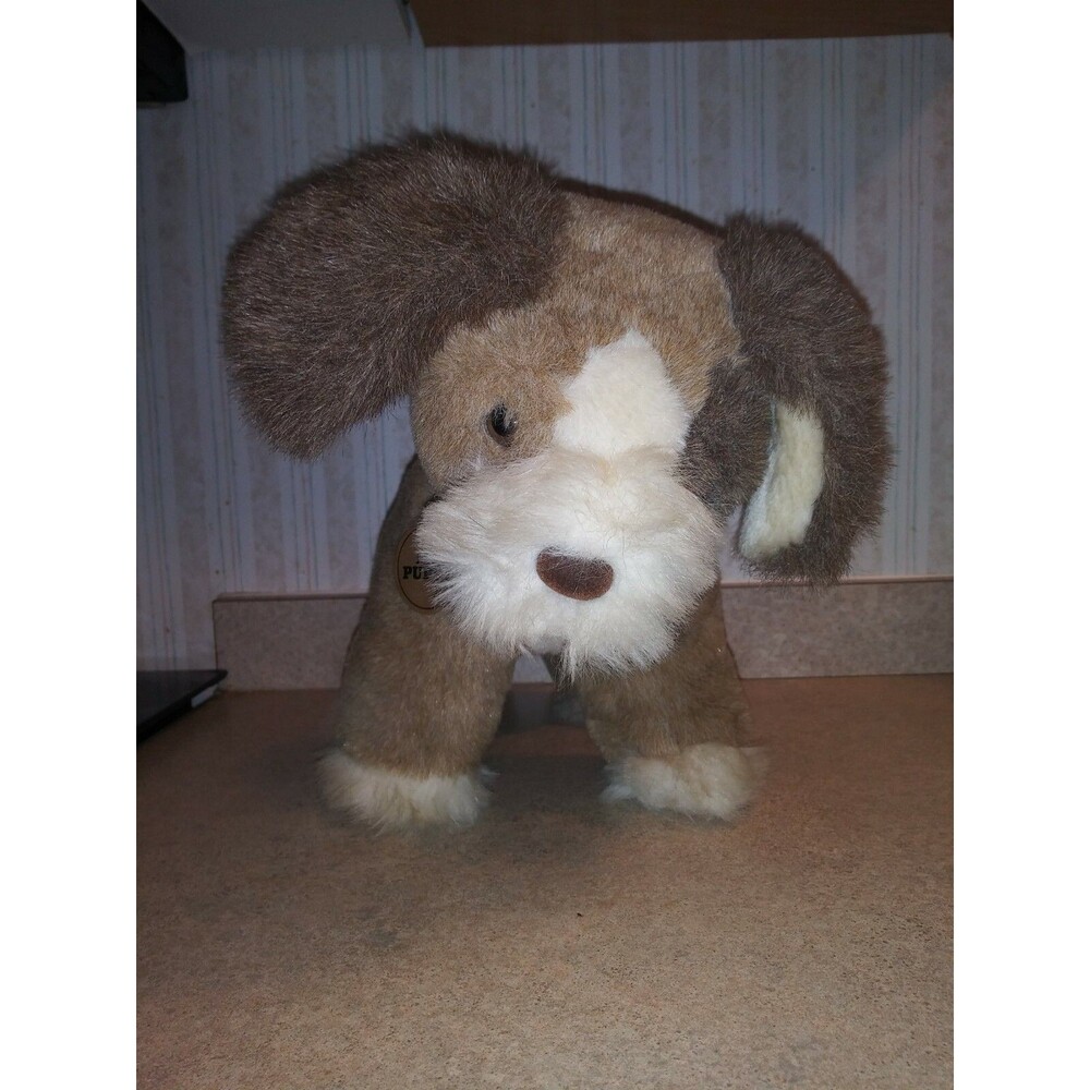 Vintage 1986 Avon My Puppy Plush Dog with Collar & Tag